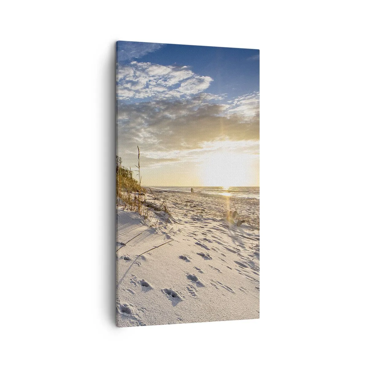 Cuadro sobre lienzo - Impresión de Imagen - Invitación a un paseo - 45x80 cm