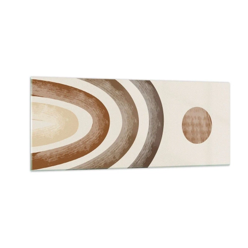 Cuadro sobre vidrio - Impresiones sobre Vidrio - En otro mundo - 100x40 cm