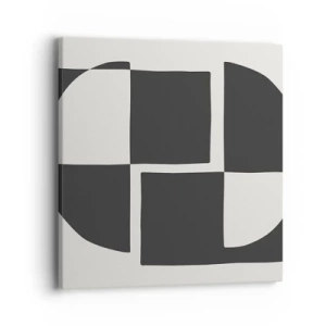 Cuadro sobre lienzo - Impresión de Imagen - Antítesis - síntesis - 40x40 cm