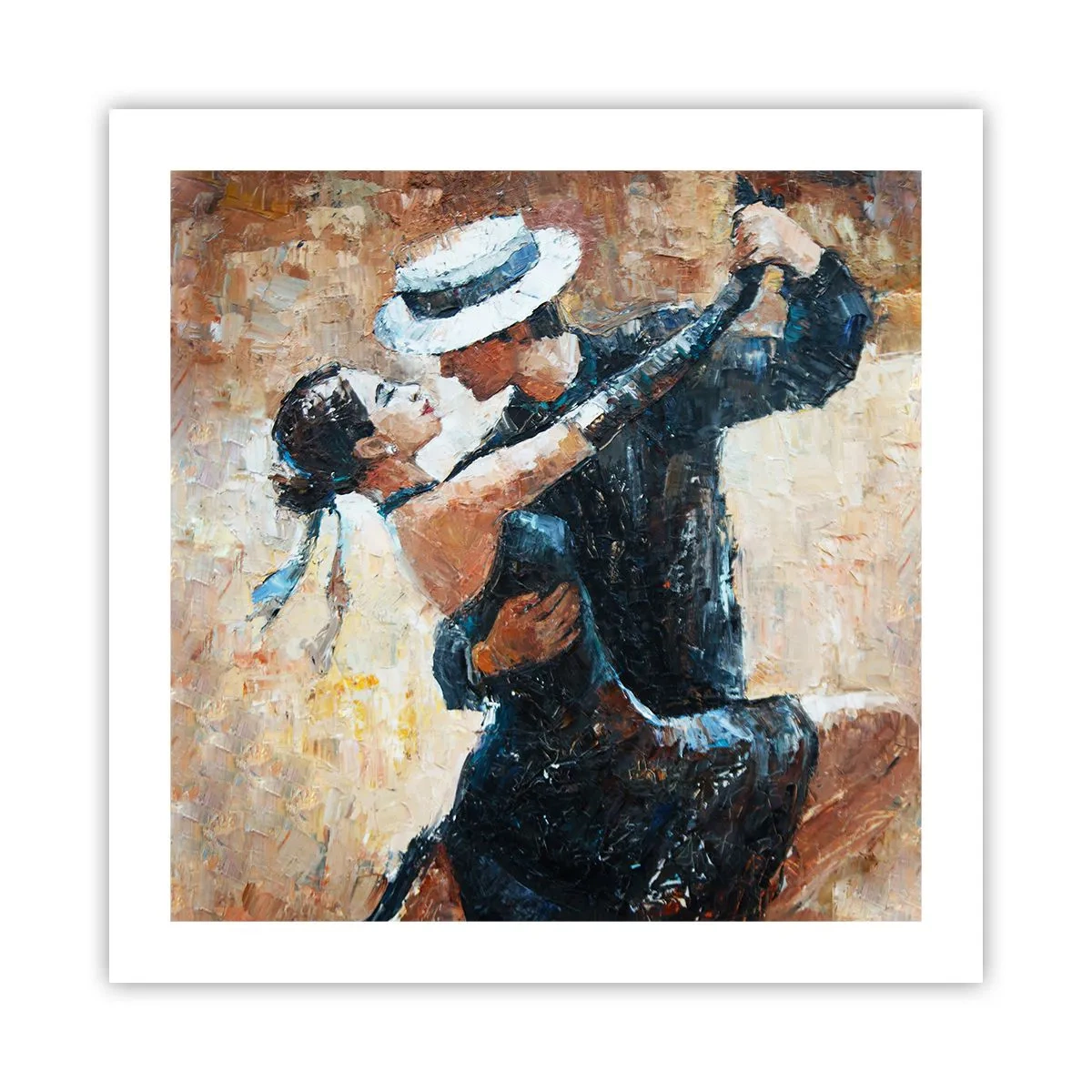 Póster - Estilo Rudolf Valentino - 50x50 cm