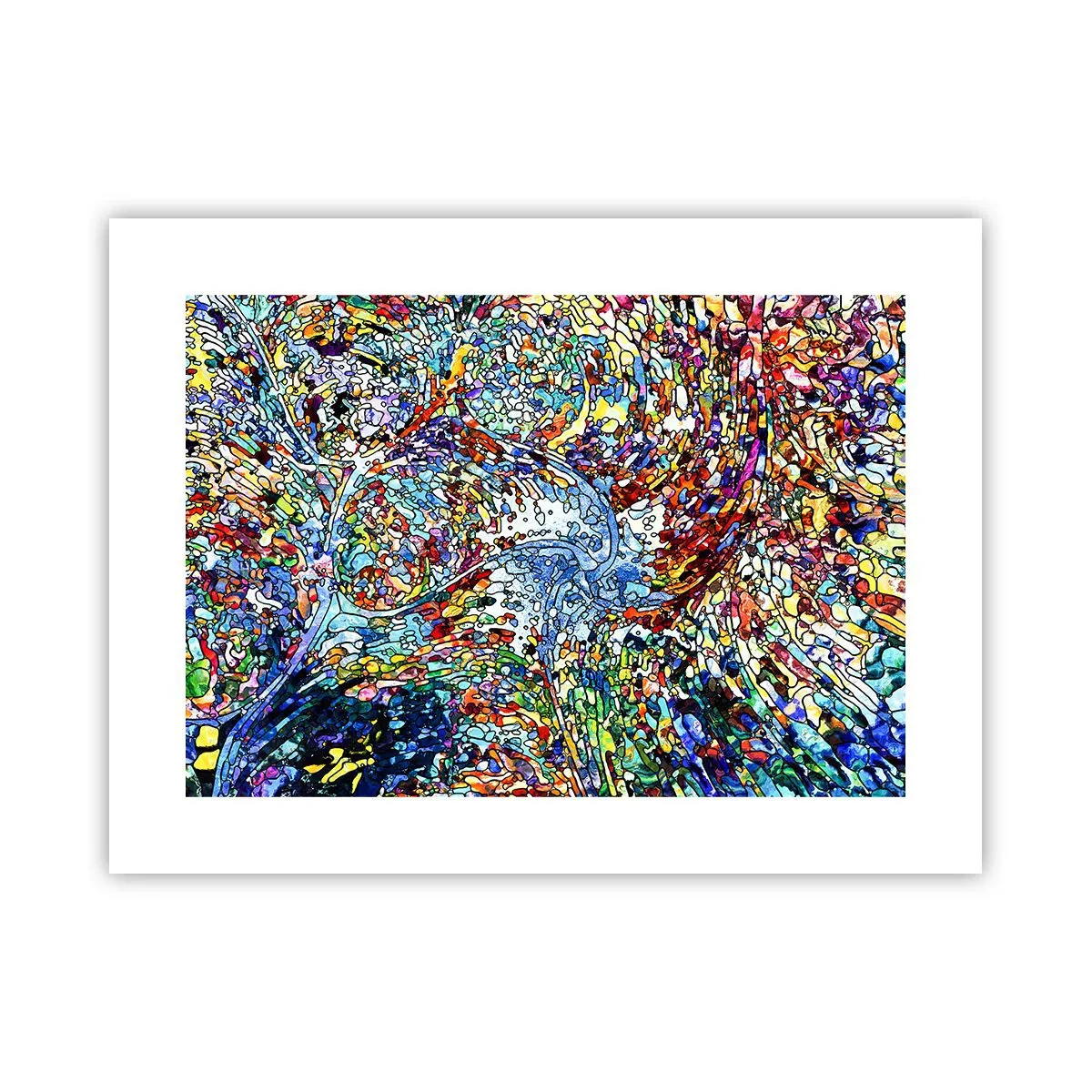 Póster - Vidriera - 40x30 cm