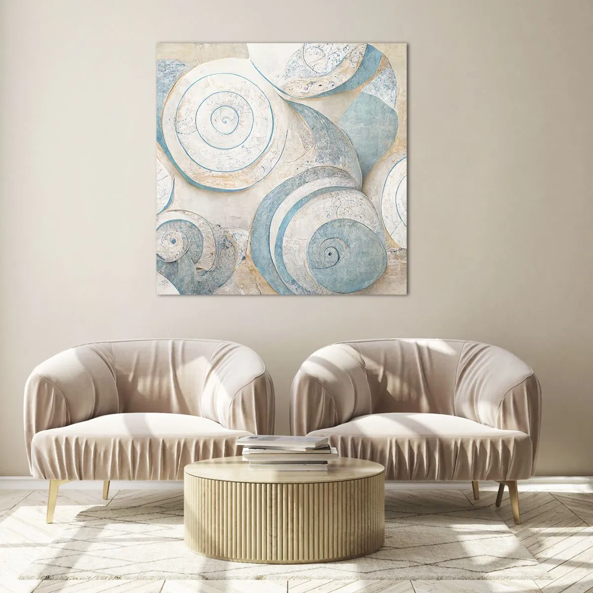 Cuadro sobre vidrio - Impresiones sobre Vidrio - ¿Qué esconden en su interior? - 60x60 cm