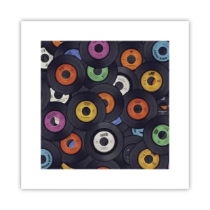 Póster - Colores de los clásicos - 30x30 cm