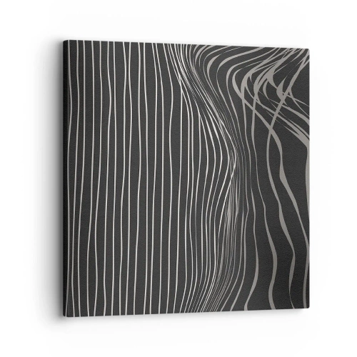 Cuadro sobre lienzo - Impresión de Imagen - Ritmo y acento - 30x30 cm
