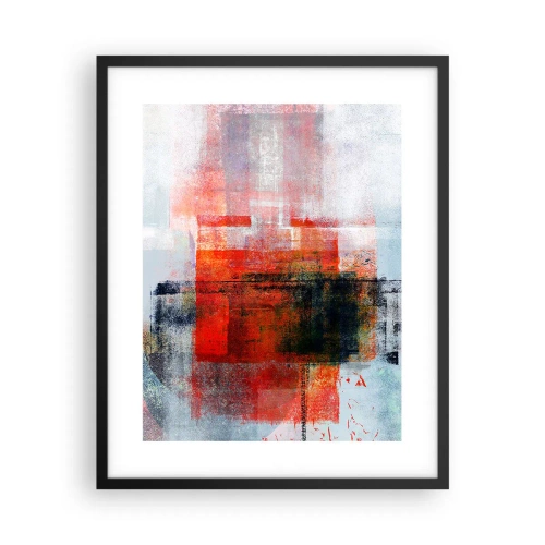 Póster en marco negro - Composición brillante - 40x50 cm