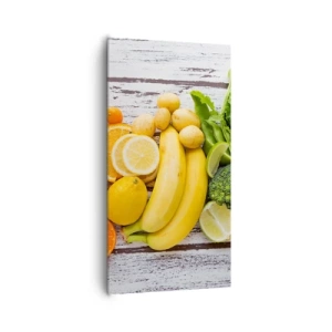 Cuadro sobre lienzo - Impresión de Imagen - ¿No es suficiente? - 65x120 cm