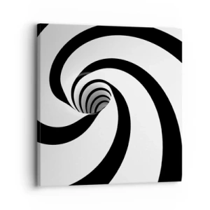 Cuadro sobre lienzo - Impresión de Imagen - ¿Ceder al torbellino? - 30x30 cm
