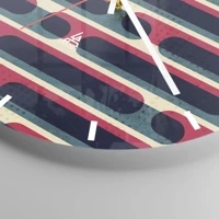 Esfera sin numeración, con rayas