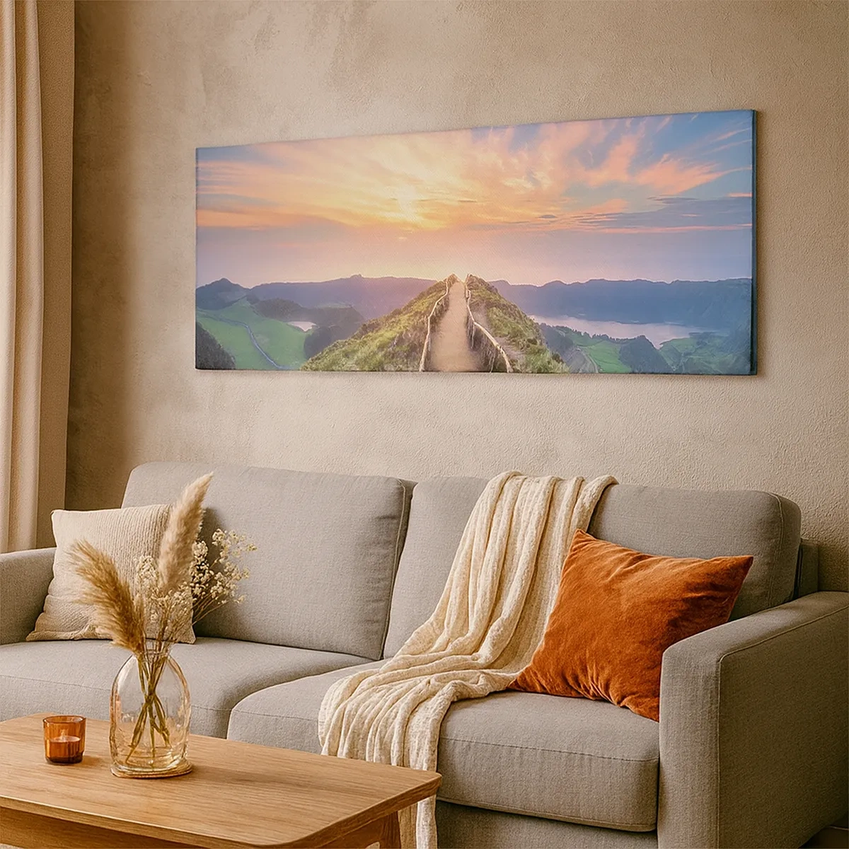 Cuadro sobre lienzo - Impresión de Imagen - Cerca del cielo - 30x30 cm