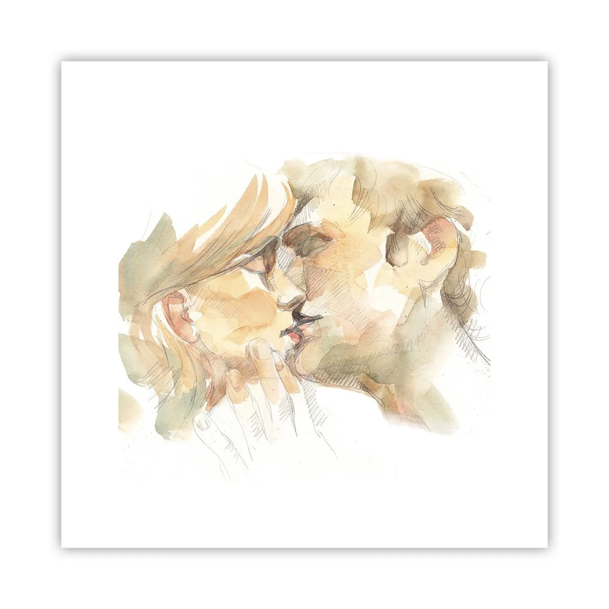 Póster - ¿La media naranja encontrada? - 30x30 cm