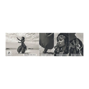Muestra de fotomural Premium Sand - Danza de las Islas del Sur - Bailarín, India, Orientar - 100x30 cm