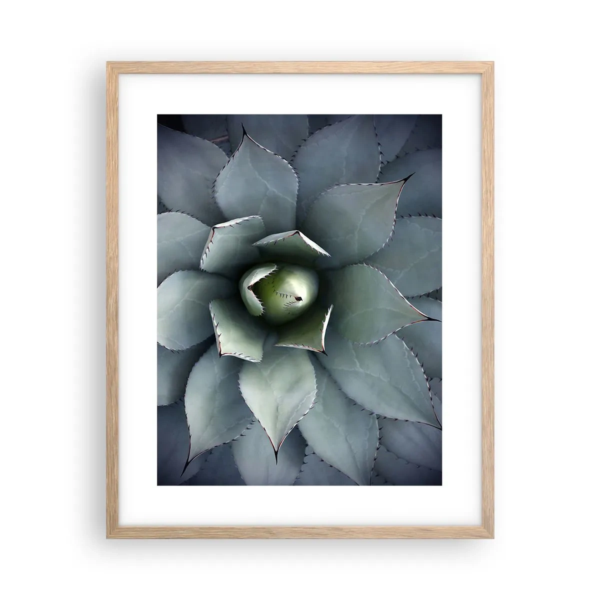 Póster en marco roble claro - Perfección natural - 40x50 cm