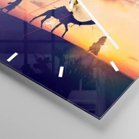 Esfera sin numeración, con rayas