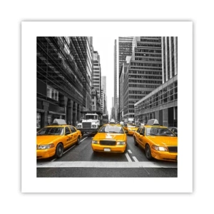 Póster - Nosotros somos los que damos color a la ciudad - 40x40 cm