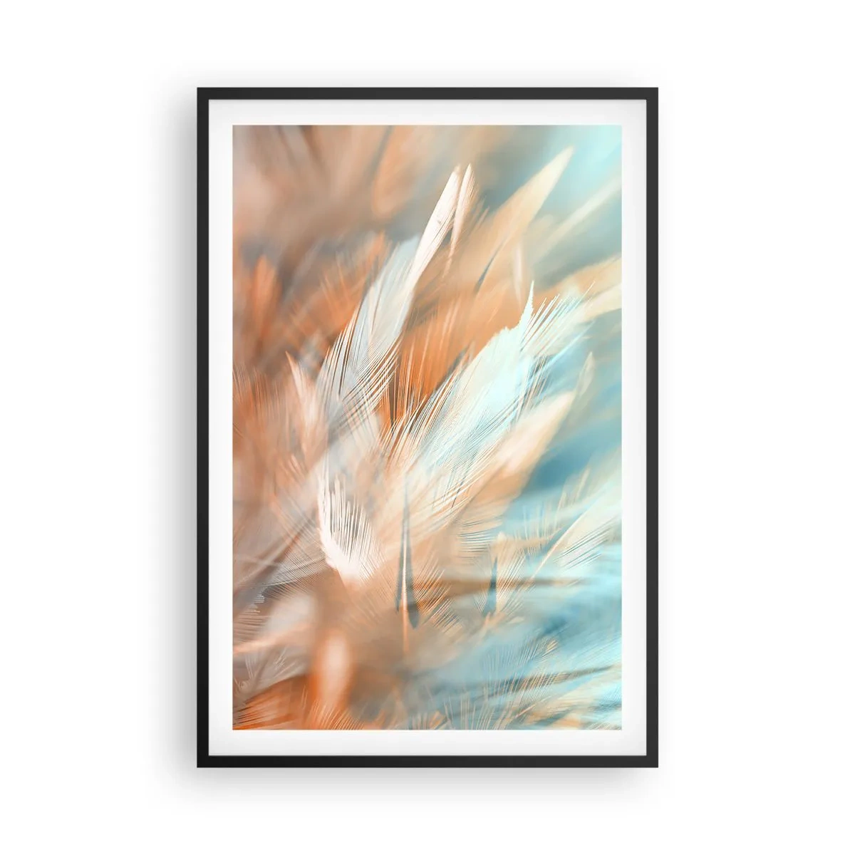 Póster en marco negro - En la tierra de la suavidad - 61x91 cm