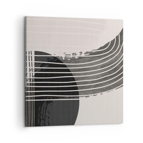 Cuadro sobre lienzo - Impresión de Imagen - Ida y vuelta - 50x50 cm