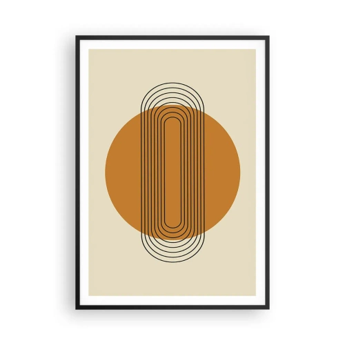 Póster en marco negro - El plan perfecto - 70x100 cm