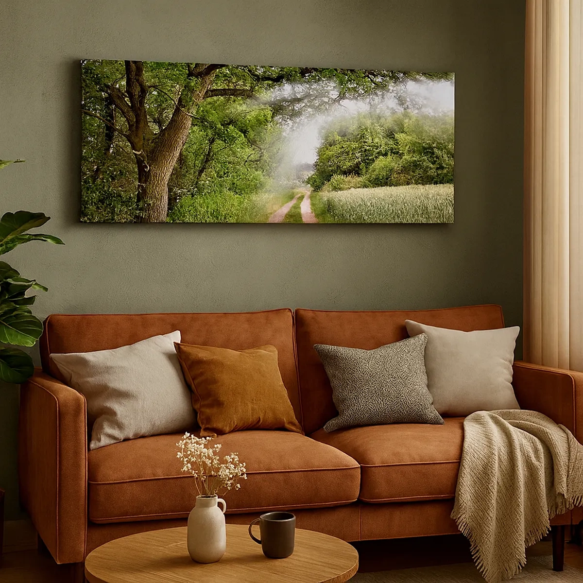 Cuadro sobre lienzo - Impresión de Imagen - Ensueño - 30x30 cm