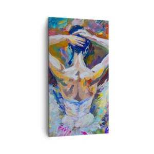 Cuadro sobre lienzo - Impresión de Imagen - Podría ser cualquier cosa - 45x80 cm