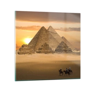 Cuadro sobre vidrio - Impresiones sobre Vidrio - Sin cambios desde hace miles de años - 30x30 cm