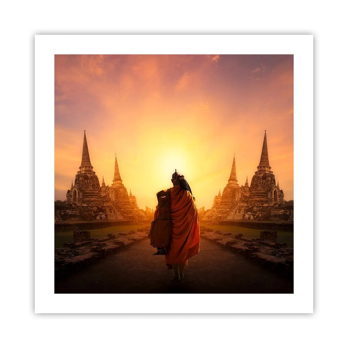 Póster - En paz por la eternidad - 50x50 cm