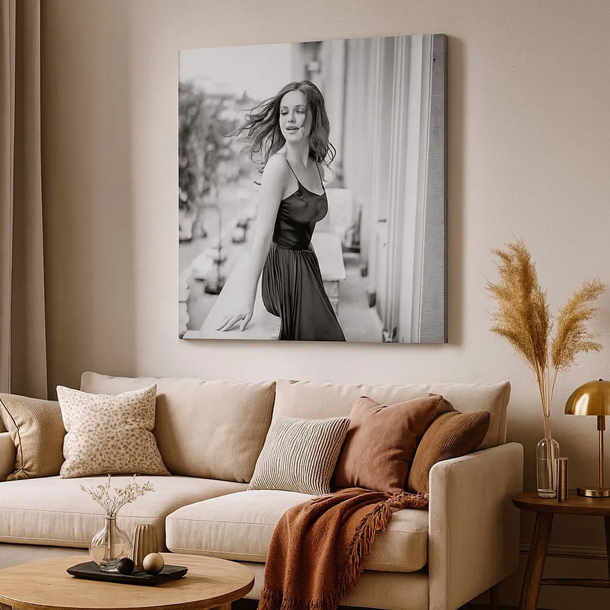 Cuadro sobre lienzo - Impresión de Imagen - Ciertamente, parisina - 30x30 cm