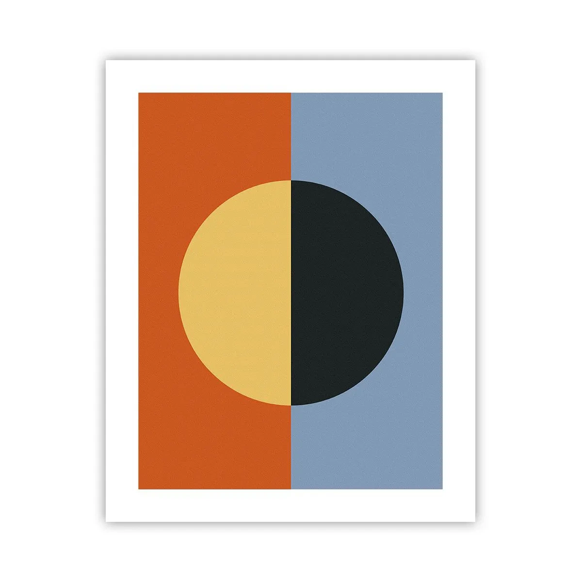 Póster - Una composición de calidez y frescura - 40x50 cm