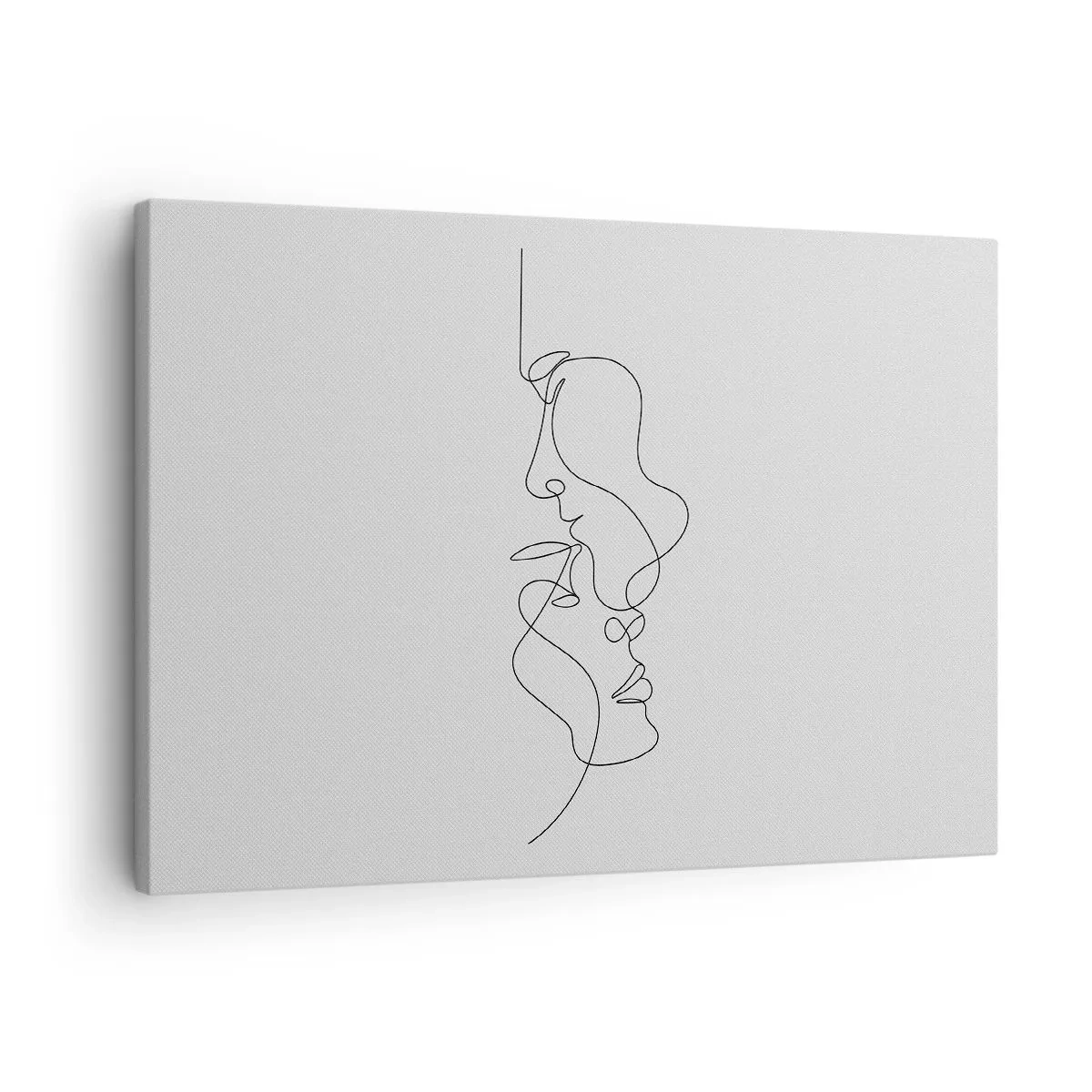 Cuadro sobre lienzo - Impresión de Imagen - El calor de los deseos lúgubres - 70x50 cm