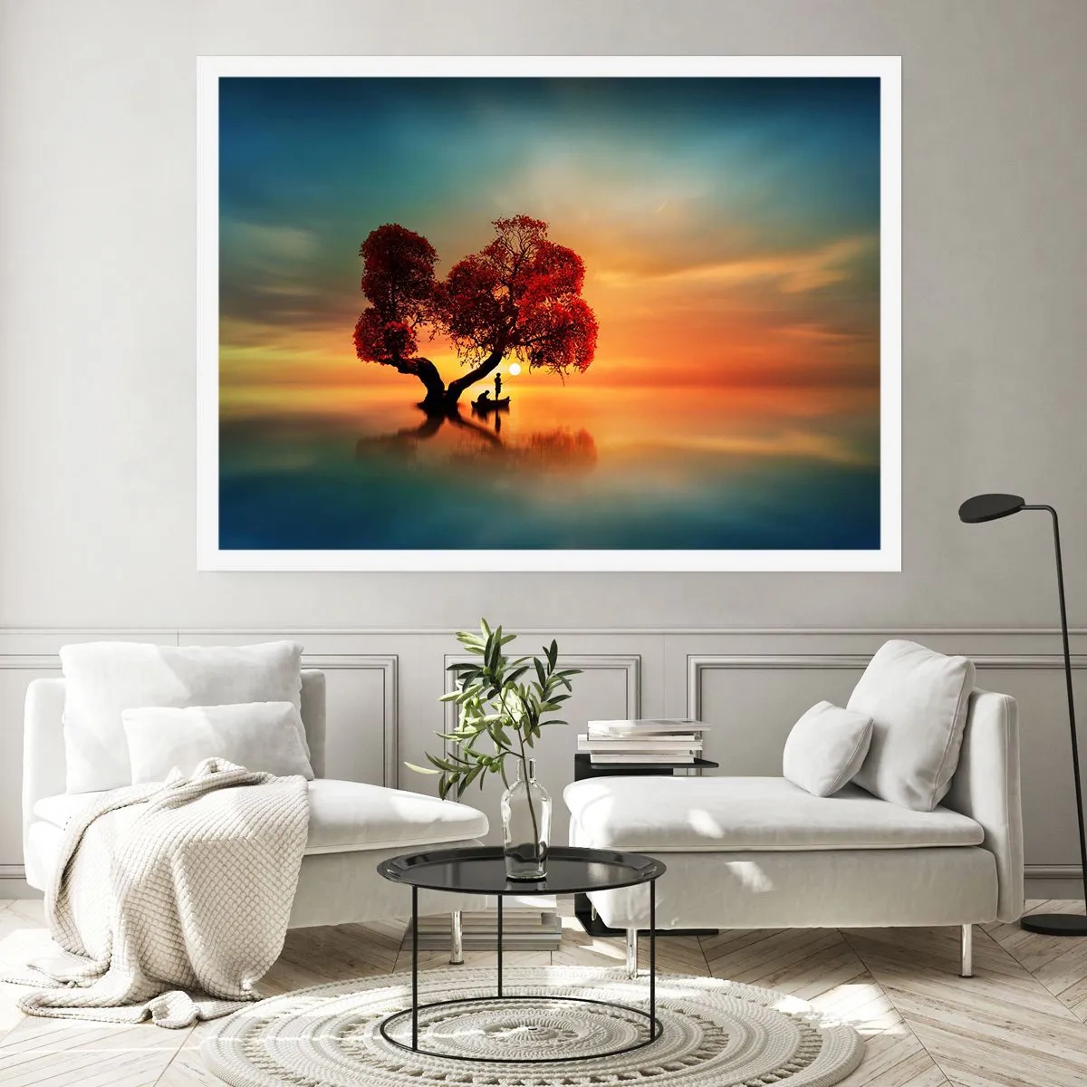 Póster - La lejanía y el silencio del mundo - 91x61 cm