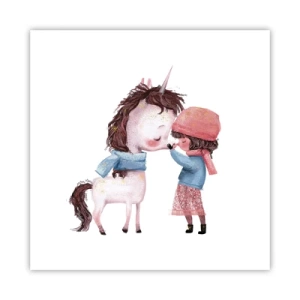 Póster - Un cuento de invierno - 40x40 cm