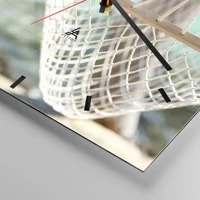 Esfera sin numeración, con rayas