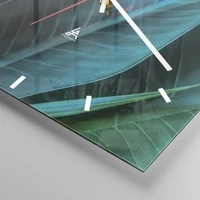 Esfera sin numeración, con rayas