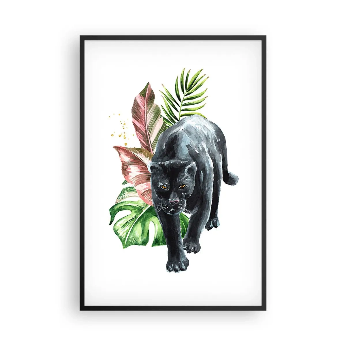 Póster en marco negro - Salvaje de corazón - 61x91 cm
