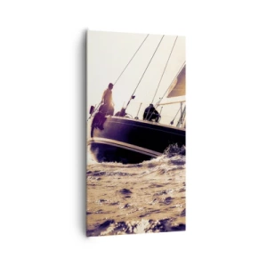 Cuadro sobre lienzo - Impresión de Imagen - Navega, marinero - 65x120 cm