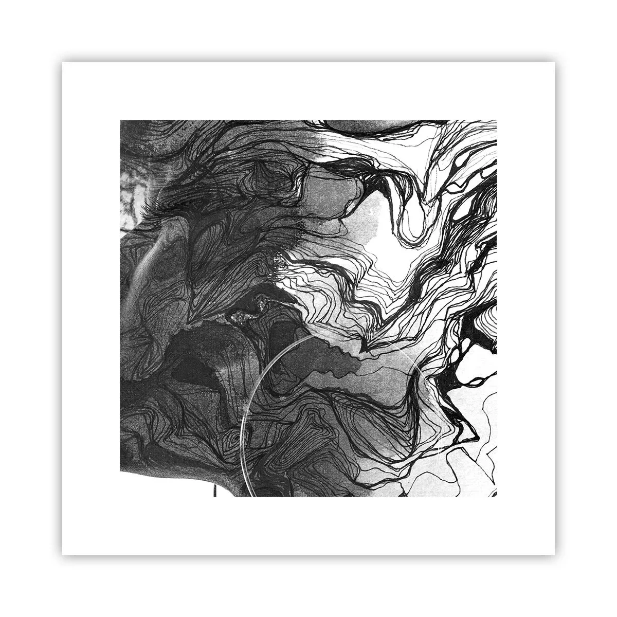 Póster - Enredada en sueños - 30x30 cm