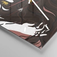 Esfera sin numeración, con rayas