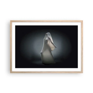 Póster en marco roble claro - Deseos ocultos - 70x50 cm