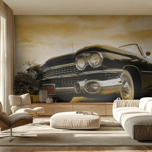 Fotomural Autadhesivo Deluxe Sticker - Los clásicos nunca desaparecen - Auto, Automotor, Retro - 150x105 cm