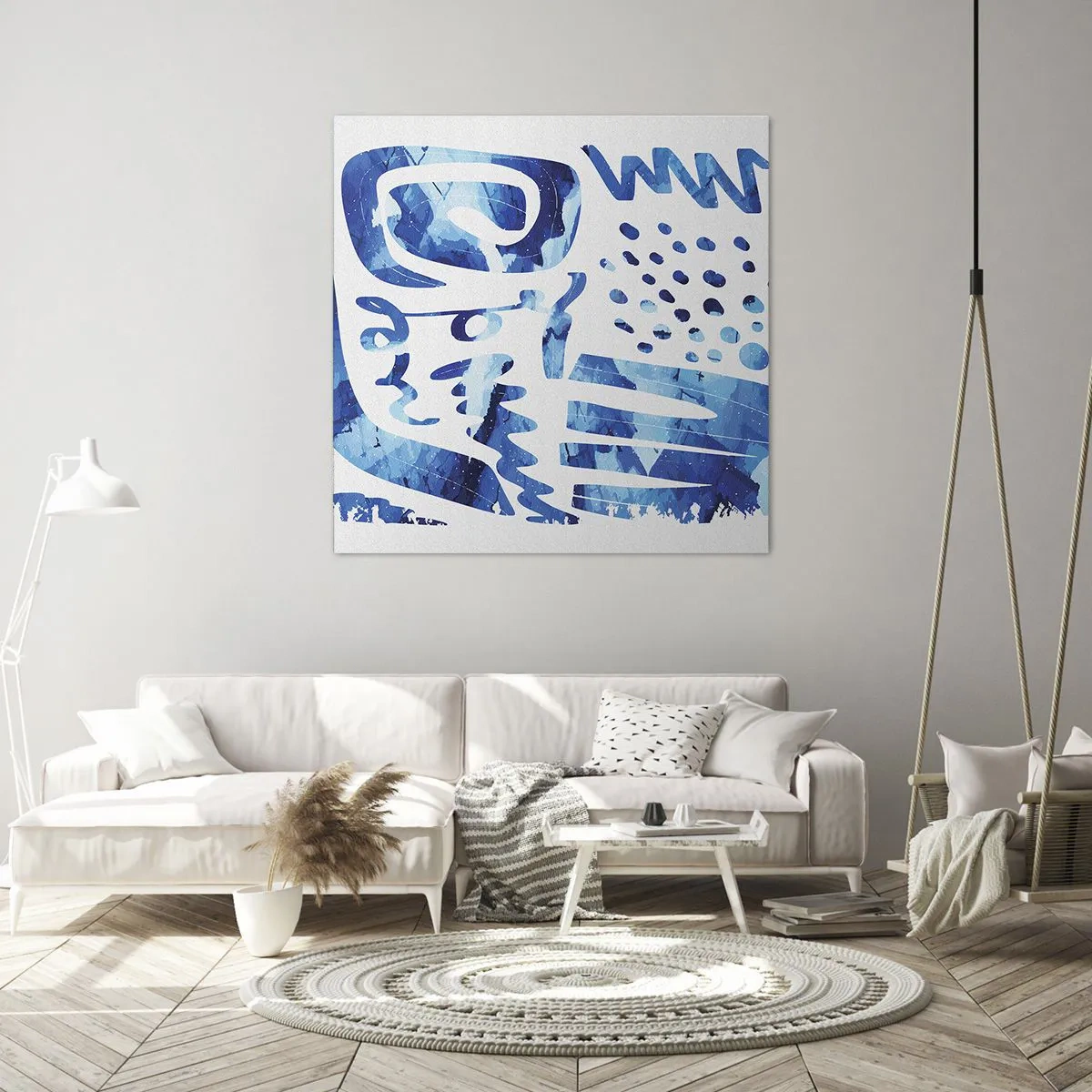 Cuadro sobre lienzo - Impresión de Imagen - Vuelta a las raíces - 70x70 cm