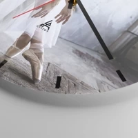 Esfera sin numeración, con rayas