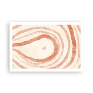 Póster - Círculos de coral - composición - 91x61 cm