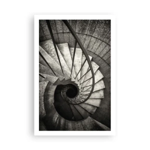Póster - Escaleras arriba, escaleras abajo - 61x91 cm