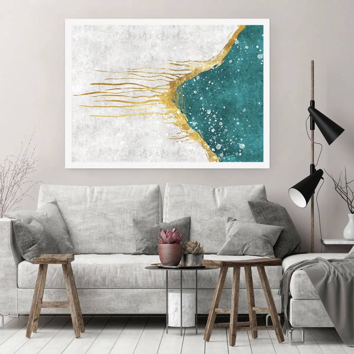 Póster - Marea dorada - 70x50 cm