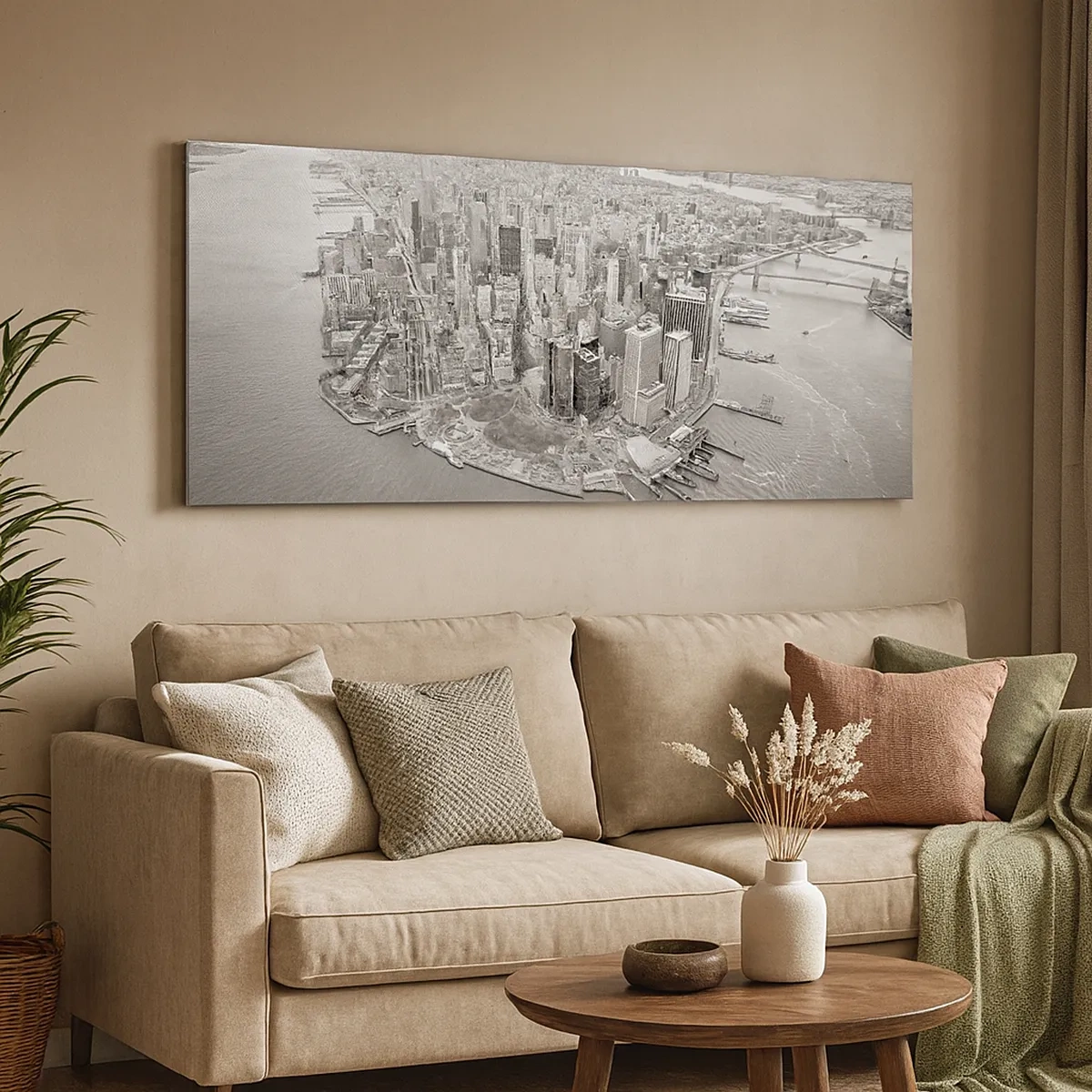 Cuadro sobre lienzo - Impresión de Imagen - ¿Cómo no amar este lugar? - 30x30 cm