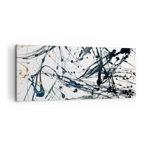 Cuadro sobre lienzo - Impresión de Imagen - ¿Con o sin sentido? - 100x40 cm