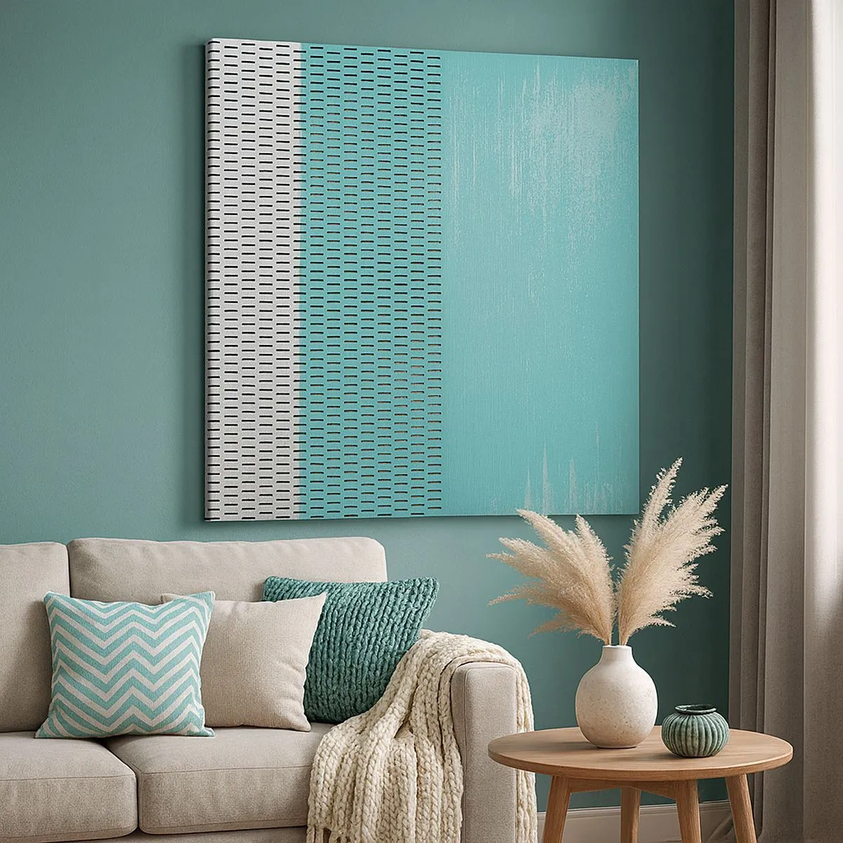 Cuadro sobre lienzo - Impresión de Imagen - Composición equilibrada - 30x30 cm