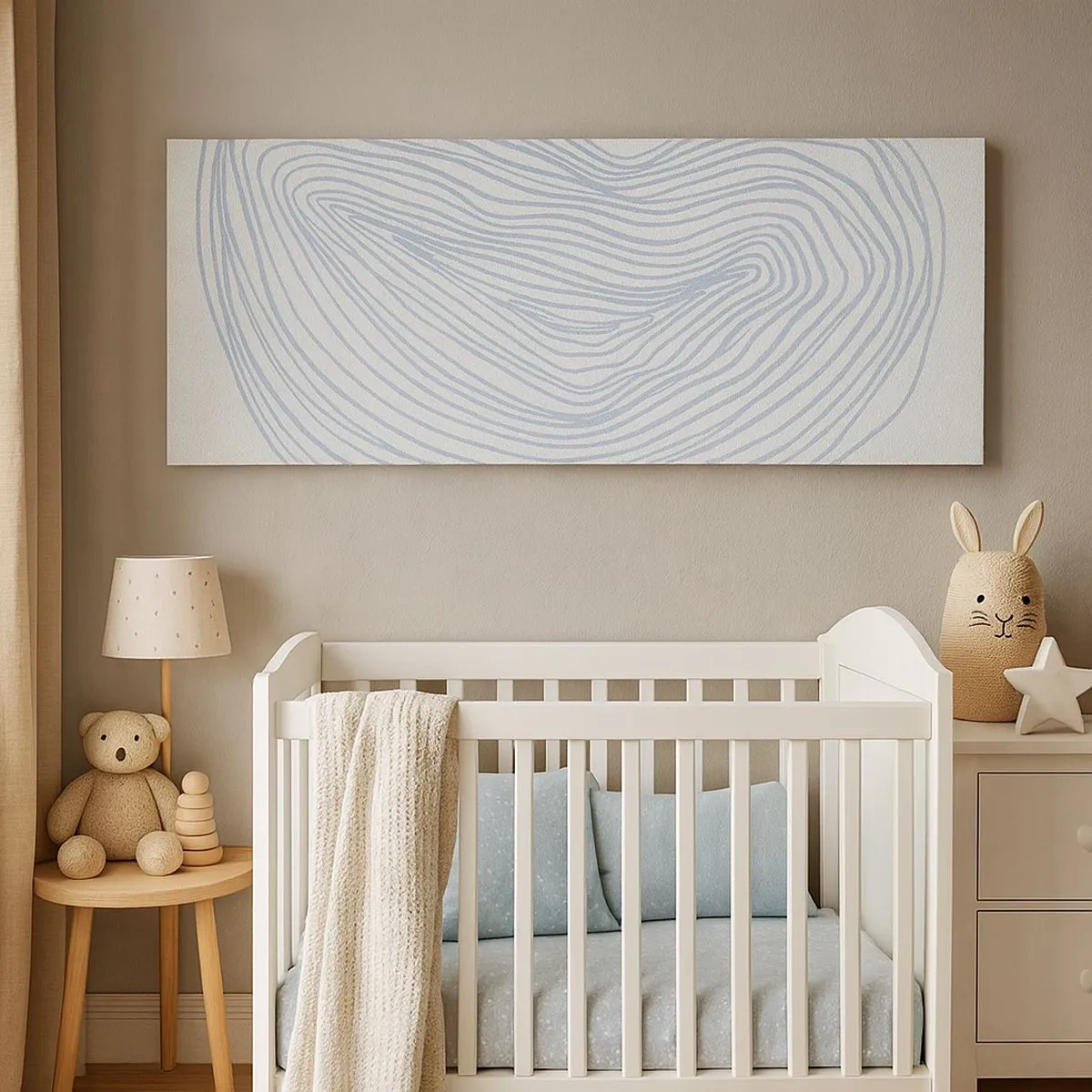 Cuadro sobre lienzo - Impresión de Imagen - Sonrisa de una gota - 100x40 cm