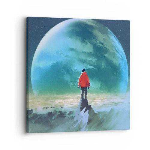 Cuadro sobre lienzo - Impresión de Imagen - Descubridor de una nueva Tierra - 30x30 cm