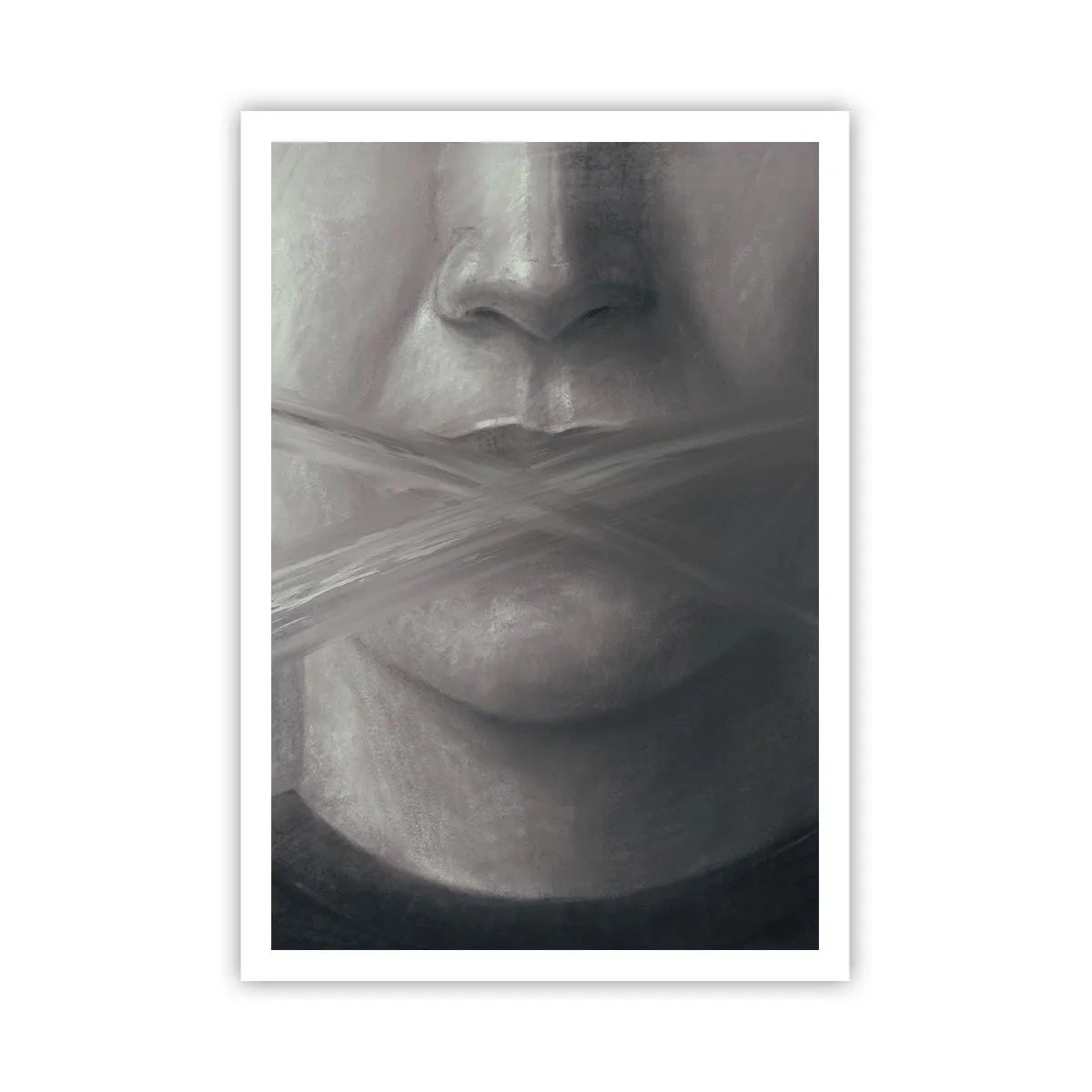 Póster - Ni una palabra - 70x100 cm