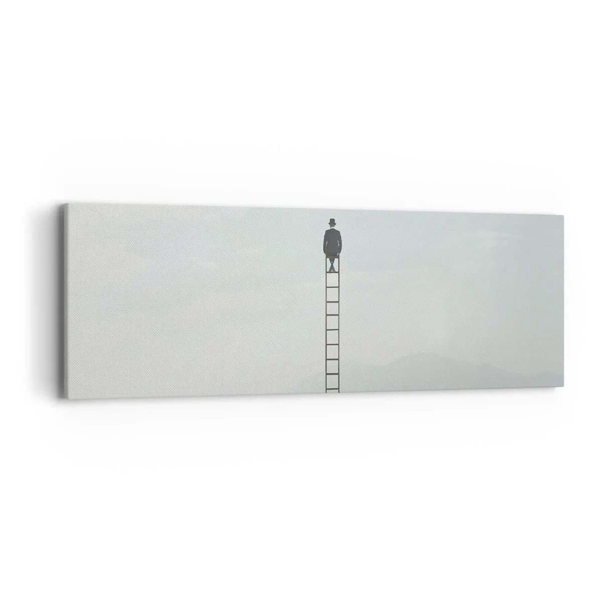 Cuadro sobre lienzo - Impresión de Imagen - Hacia lo más alto - 90x30 cm